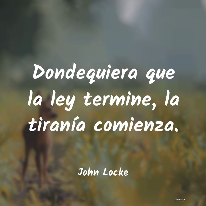 Frases de John Locke