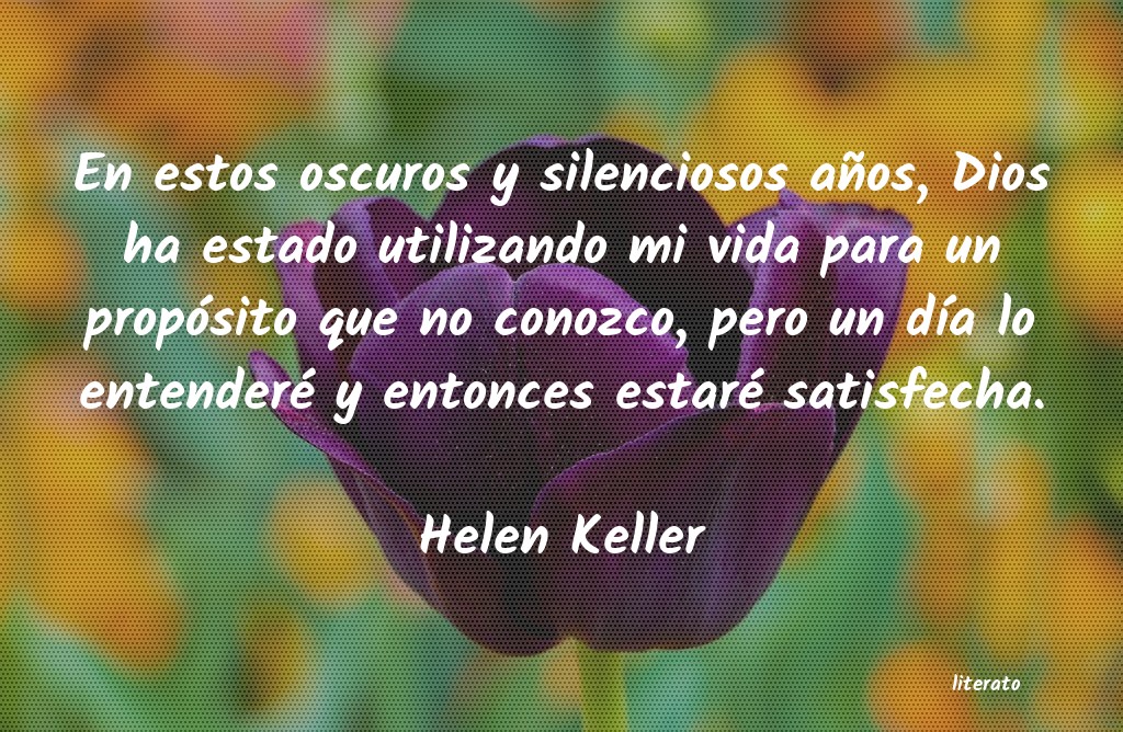 Frases de Helen Keller