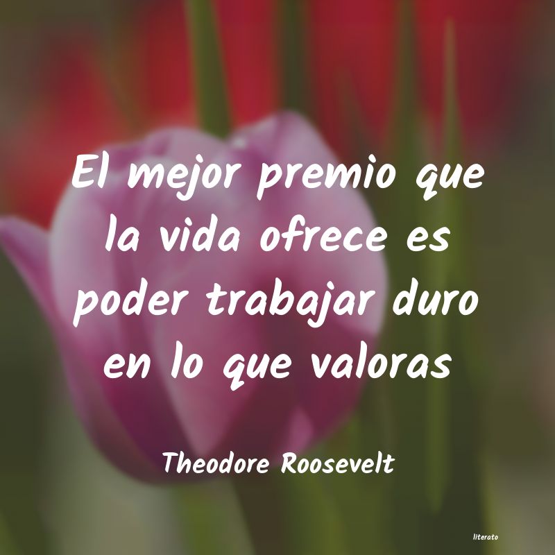 frases de Theodore Roosevelt