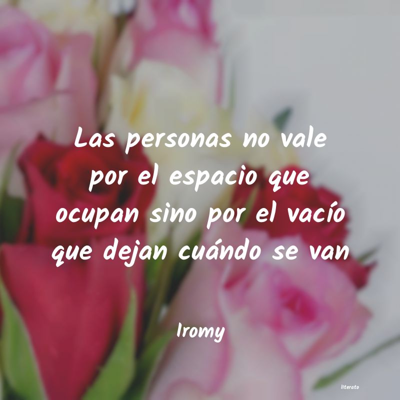 Frases de Iromy