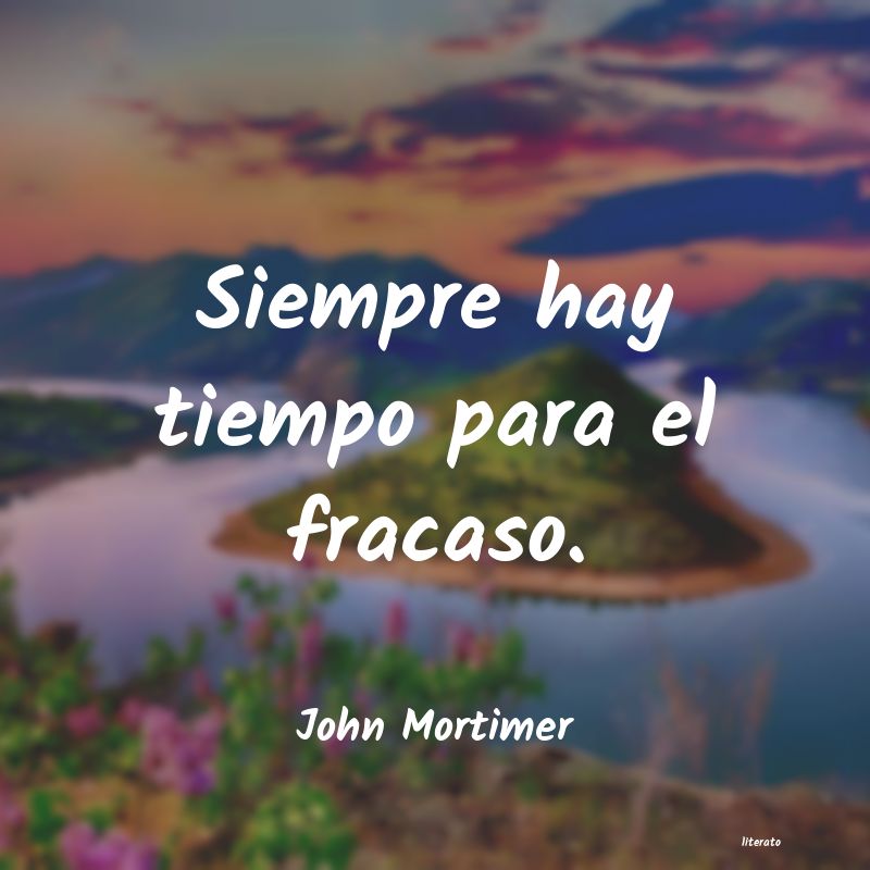 Frases de John Mortimer