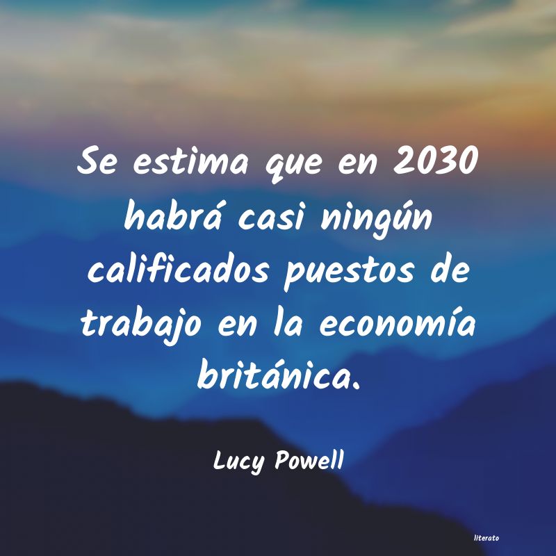 Frases de Lucy Powell