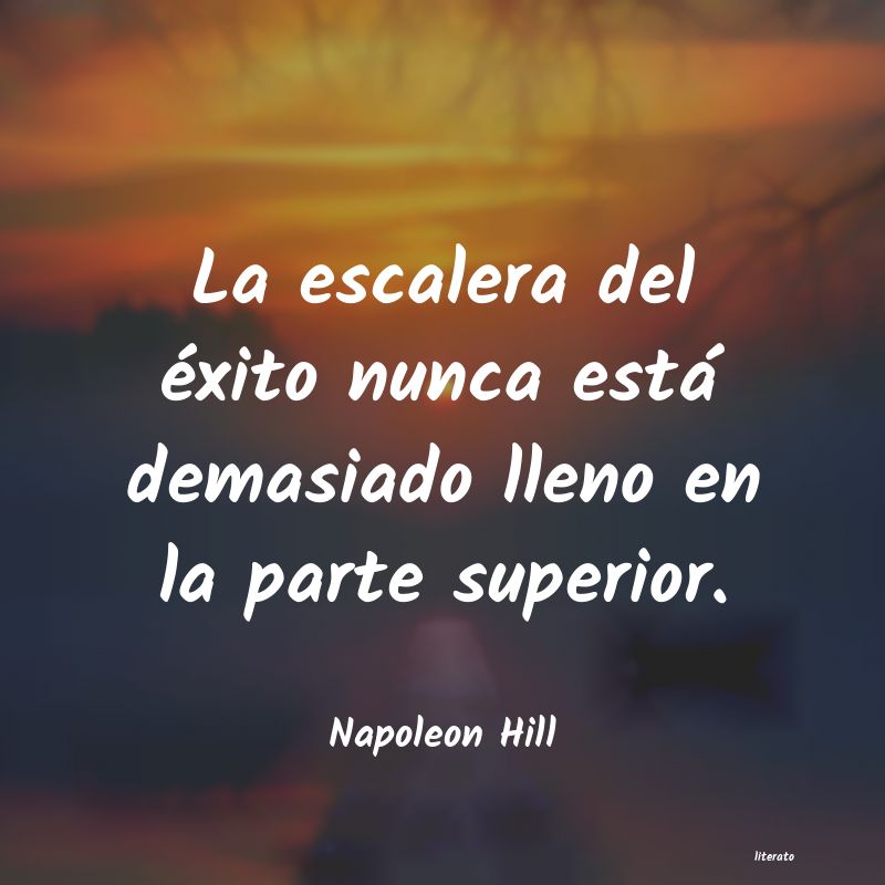 frases de Napoleon Hill