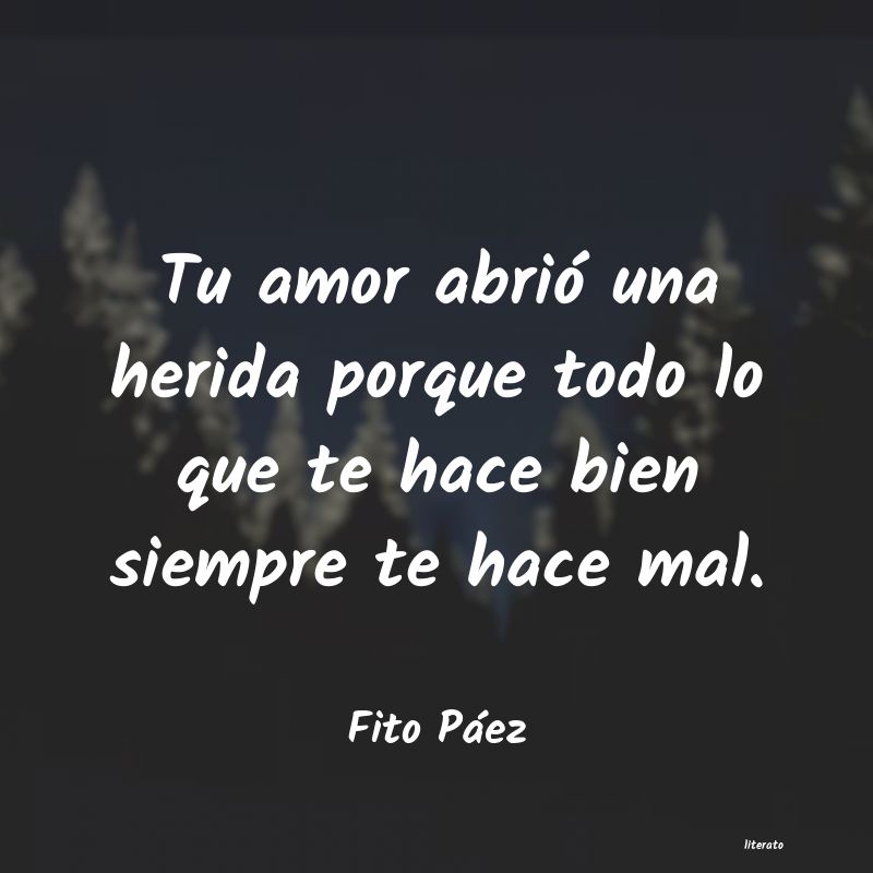 Frases de Fito Páez