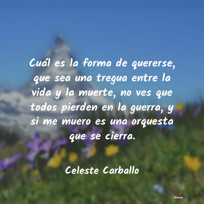 frases de Celeste Carballo