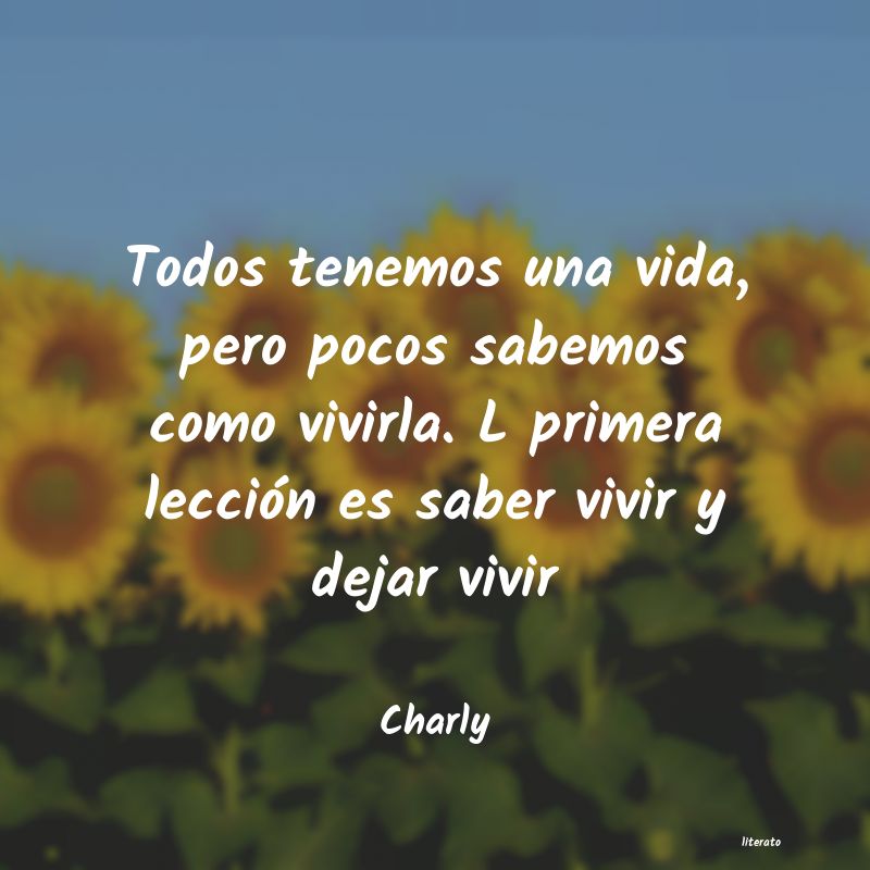 Frases de Charly