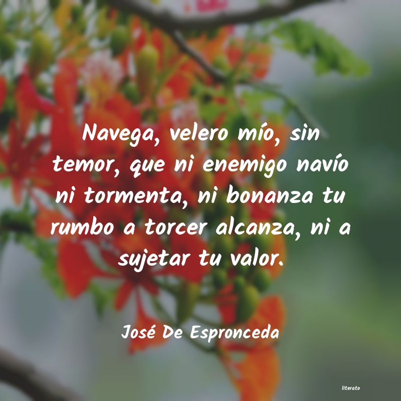 frases de JosÃ© De Espronceda