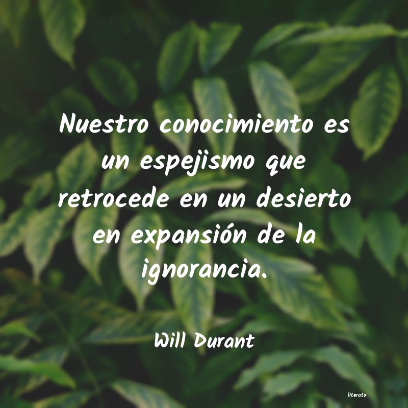 frases de Will Durant