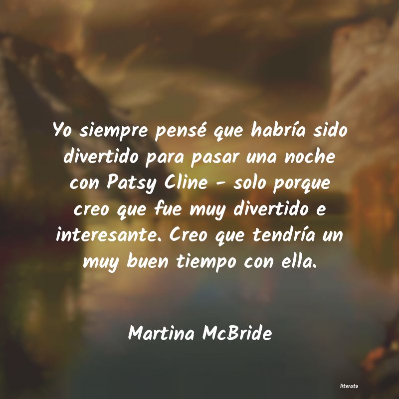frases de Martina McBride