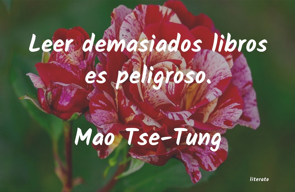 frases de Mao Tse-Tung