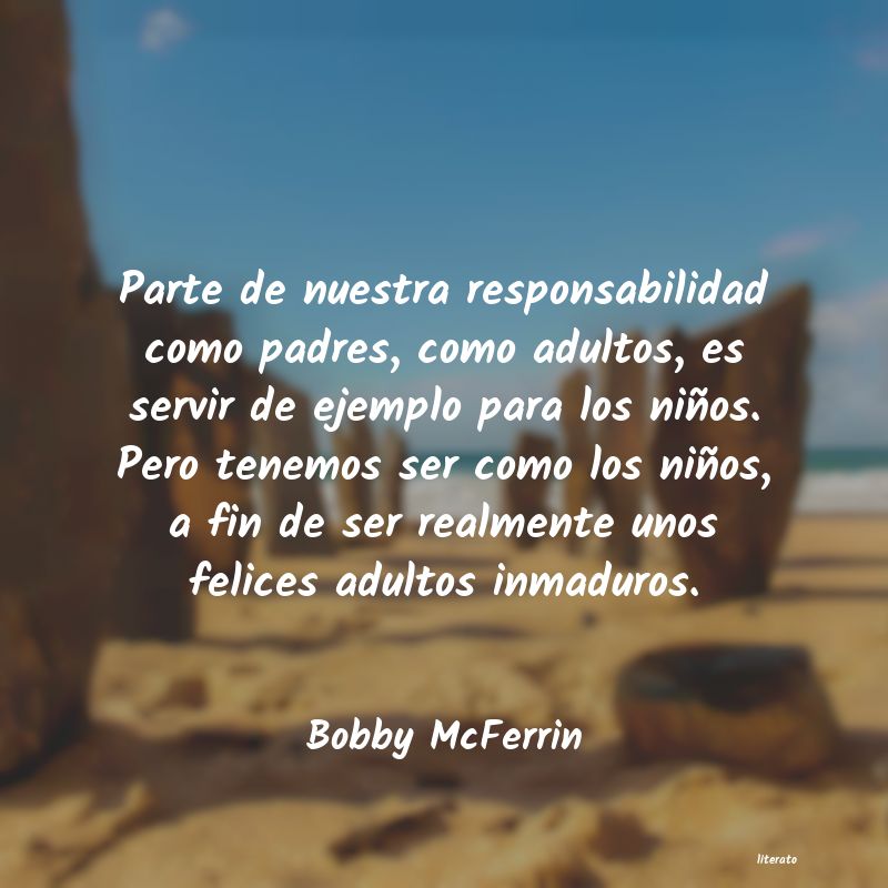 Frases de Bobby McFerrin