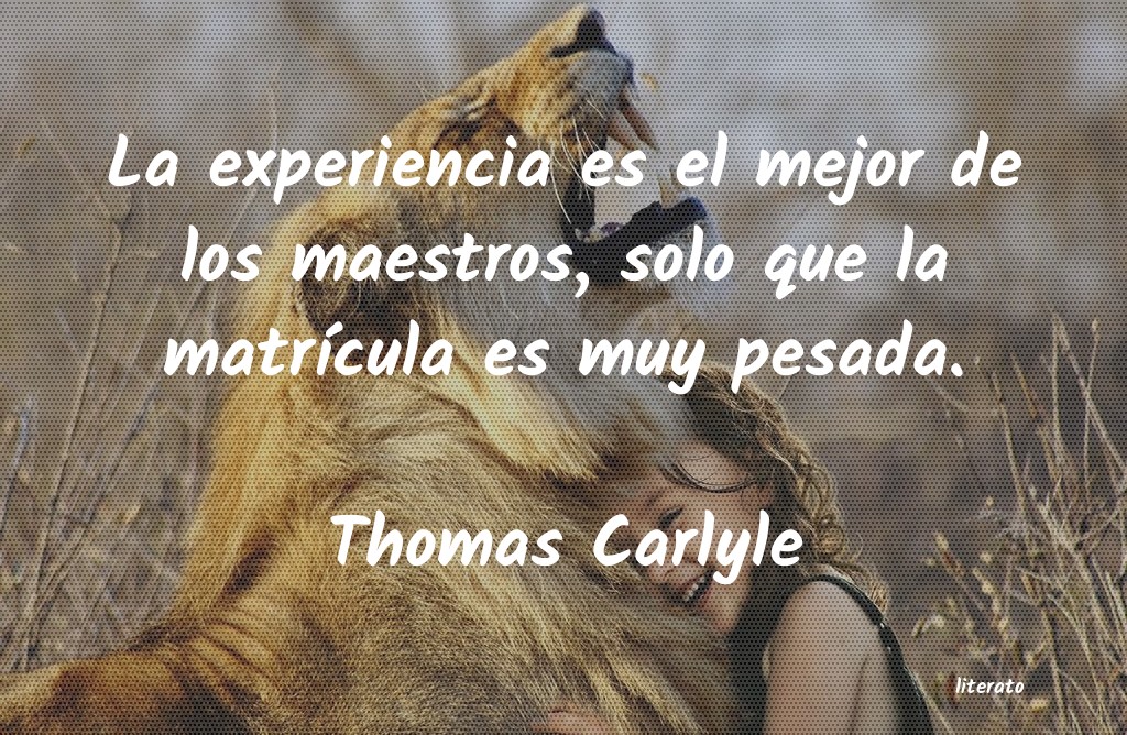 Frases de Thomas Carlyle