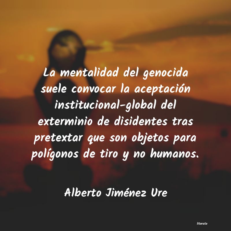 Frases de Alberto Jiménez Ure