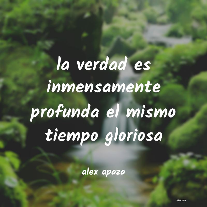 frases de alex apaza