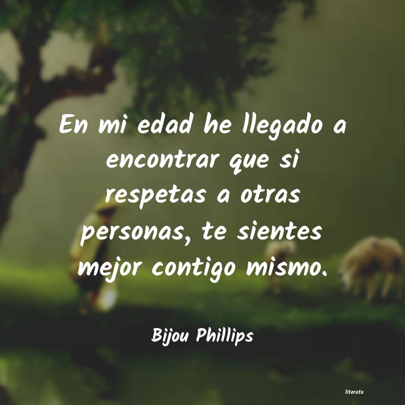 frases de Bijou Phillips