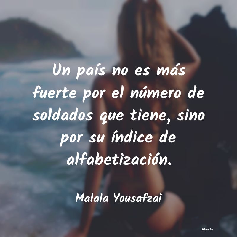 Frases de Malala Yousafzai