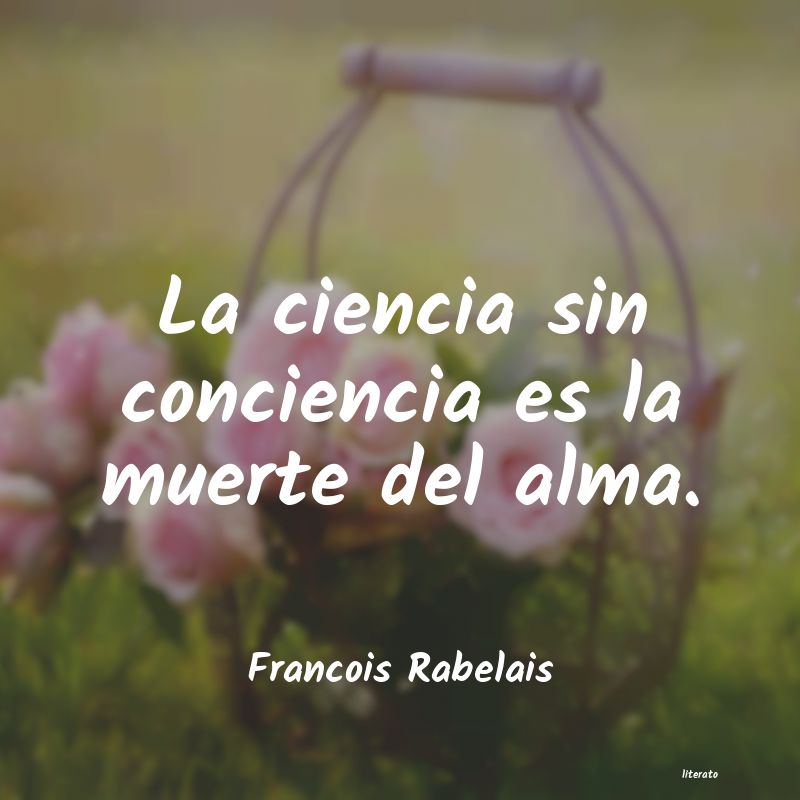 frases de Francois Rabelais
