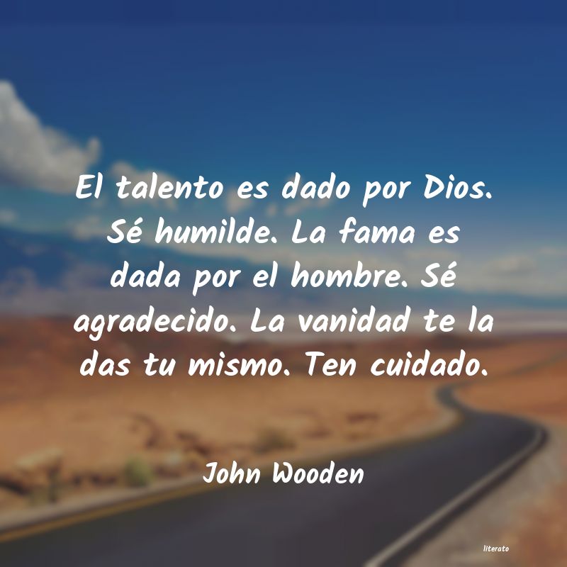 frases de John Wooden