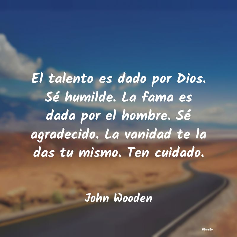 Frases de John Wooden