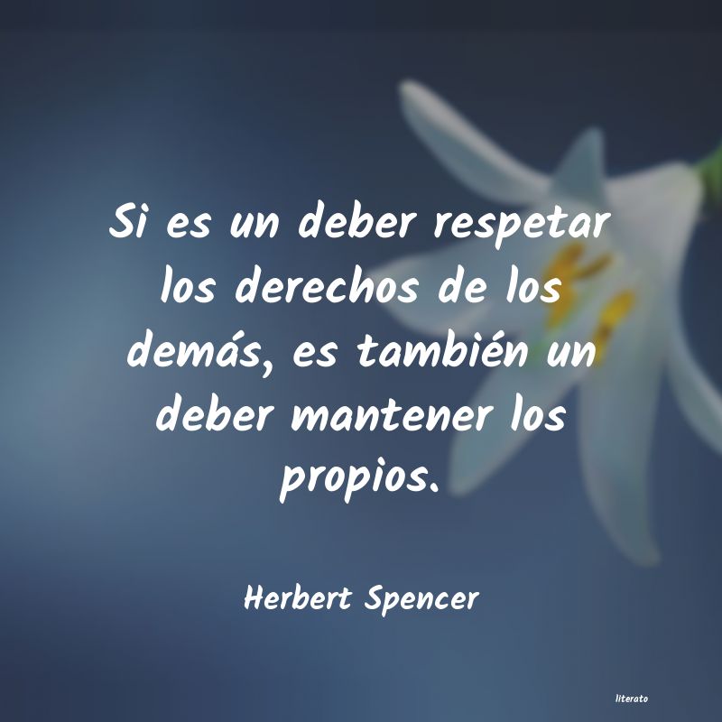 Frases de Herbert Spencer