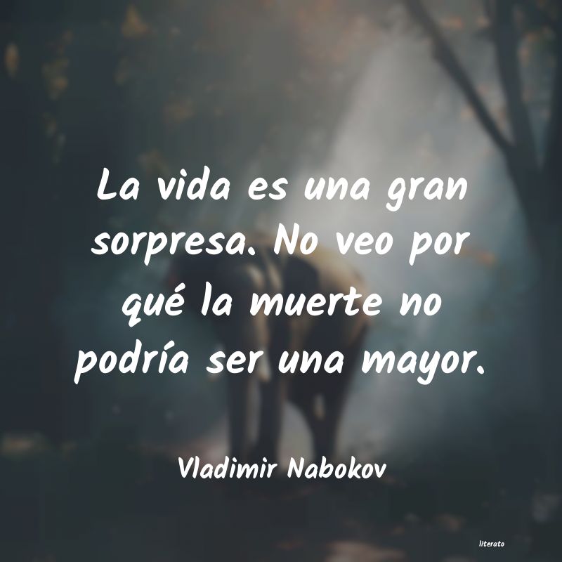 Frases de Vladimir Nabokov