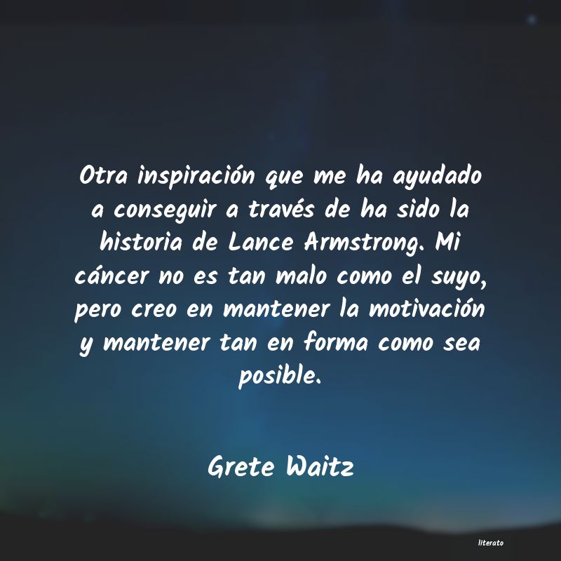 frases de Grete Waitz