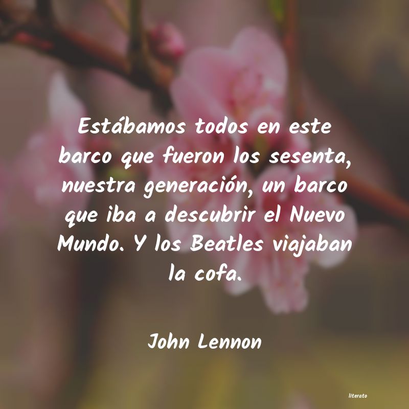 frases de John Lennon