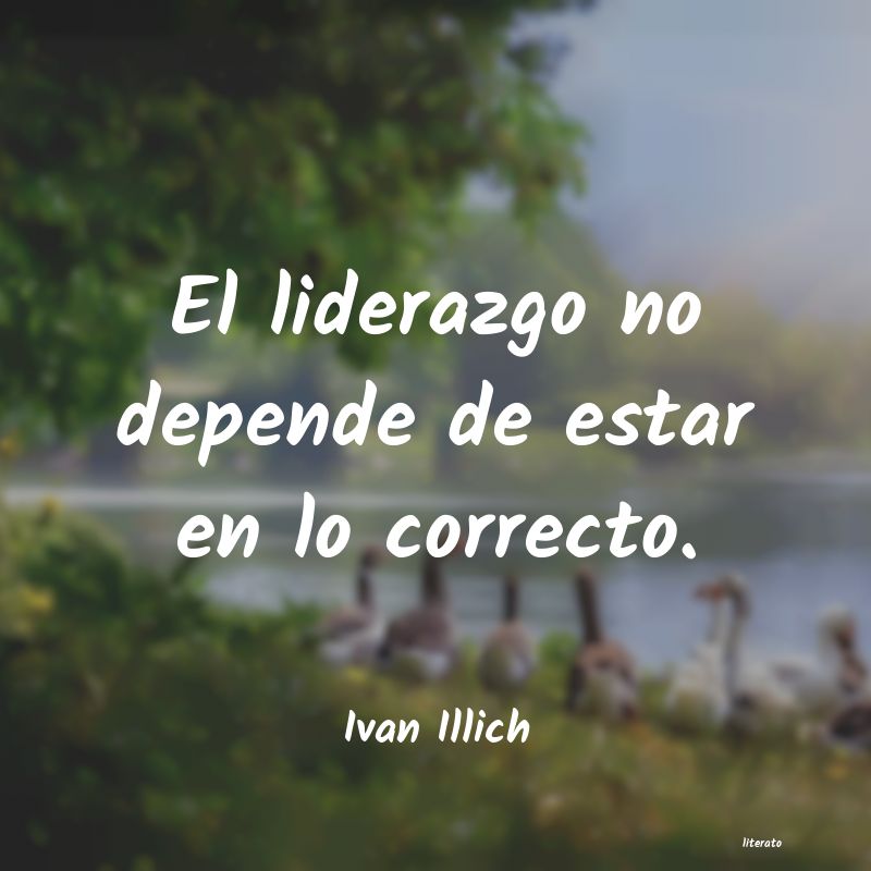 Frases de Ivan Illich