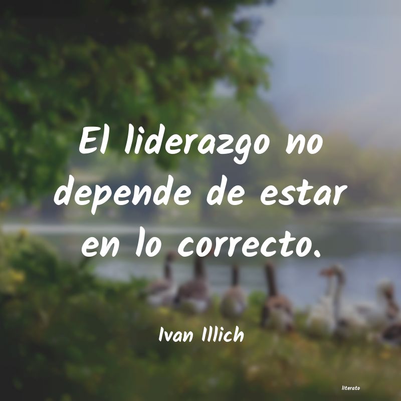 frases de Ivan Illich