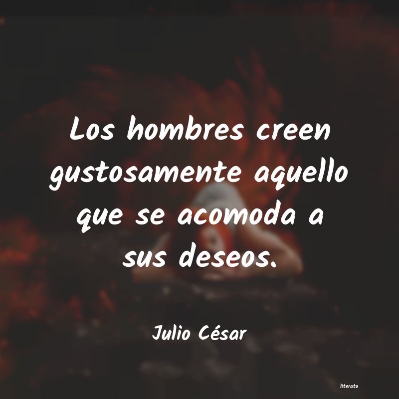 frases de Julio César