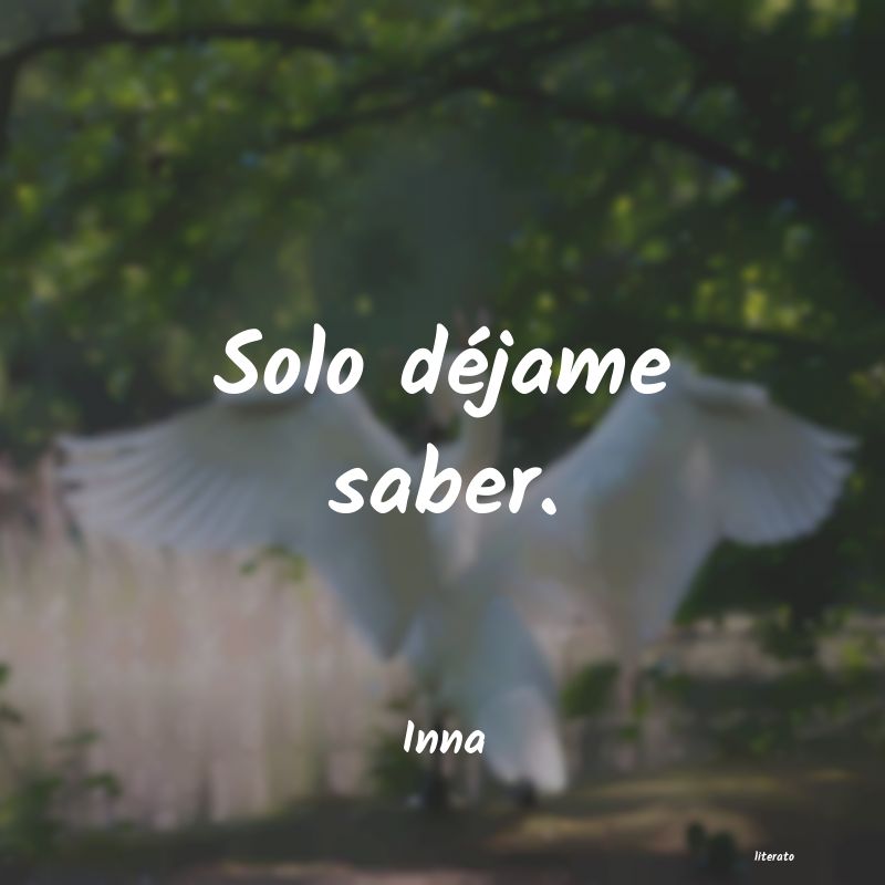 Frases de Inna