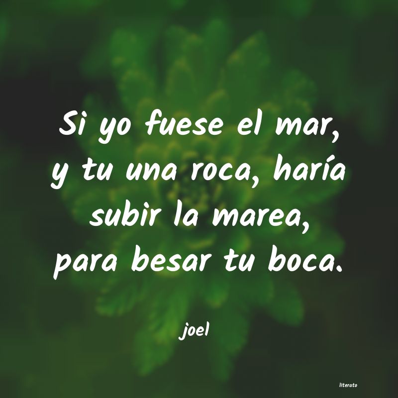 Frases de joel