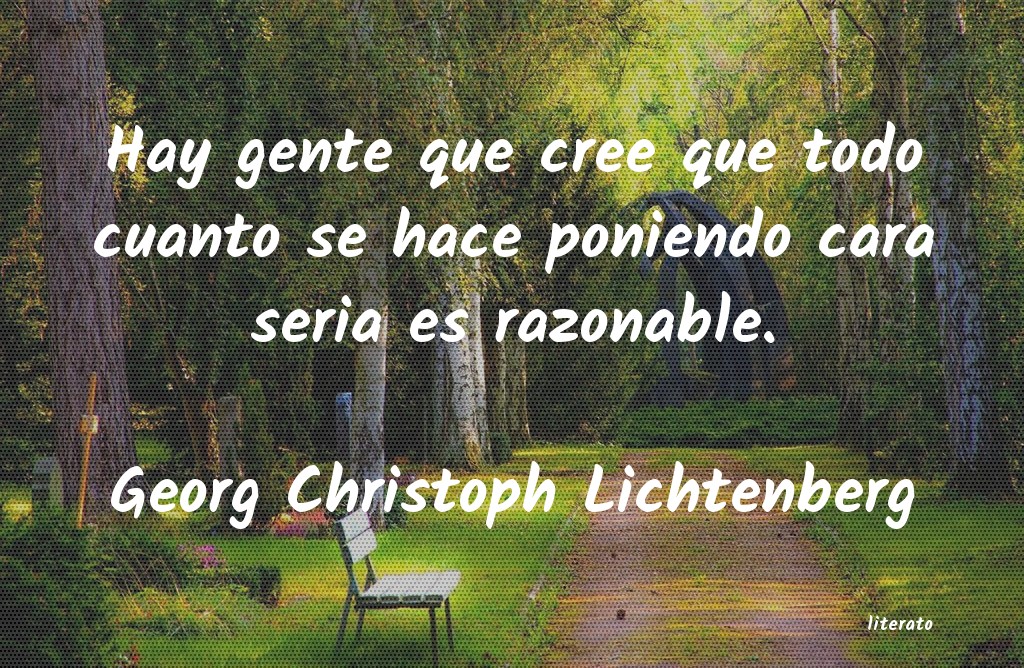 Frases de Georg Christoph Lichtenberg