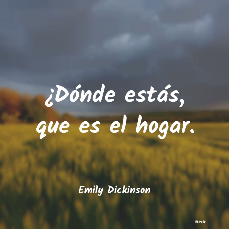 frases de Emily Dickinson