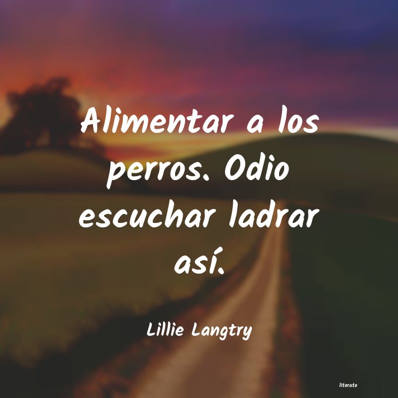 Frases de Lillie Langtry