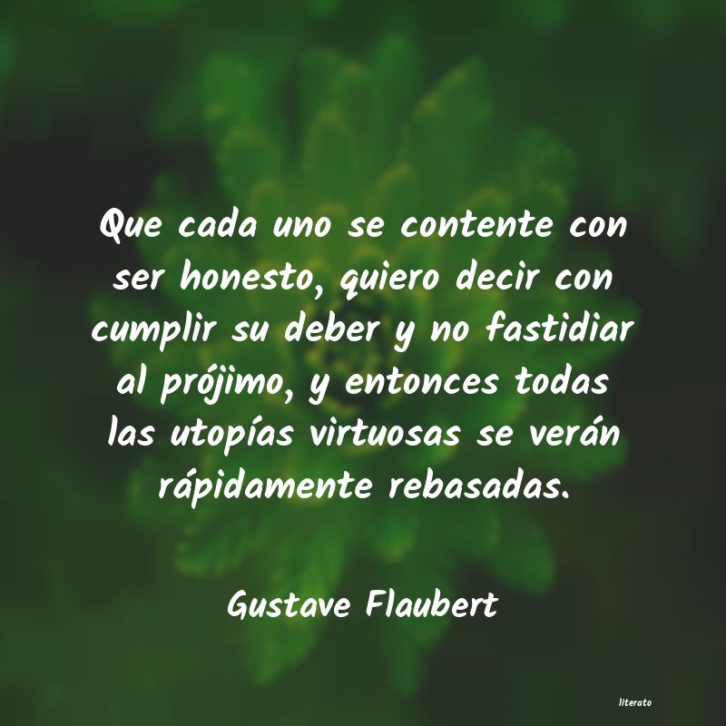 Frases de Gustave Flaubert