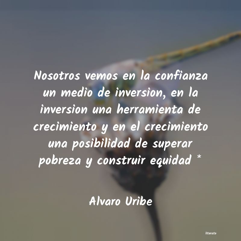 Frases de Alvaro Uribe