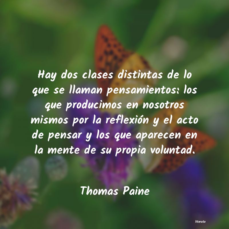 Frases de Thomas Paine