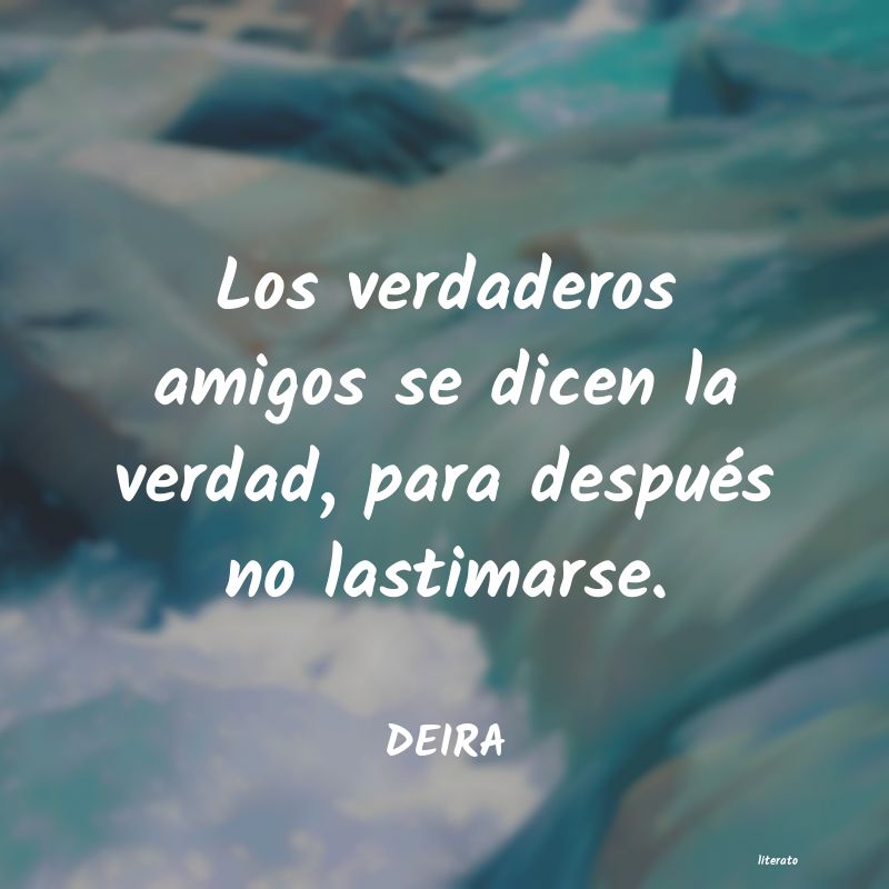 frases de DEIRA