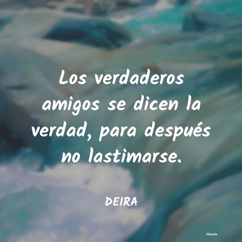 Frases de DEIRA