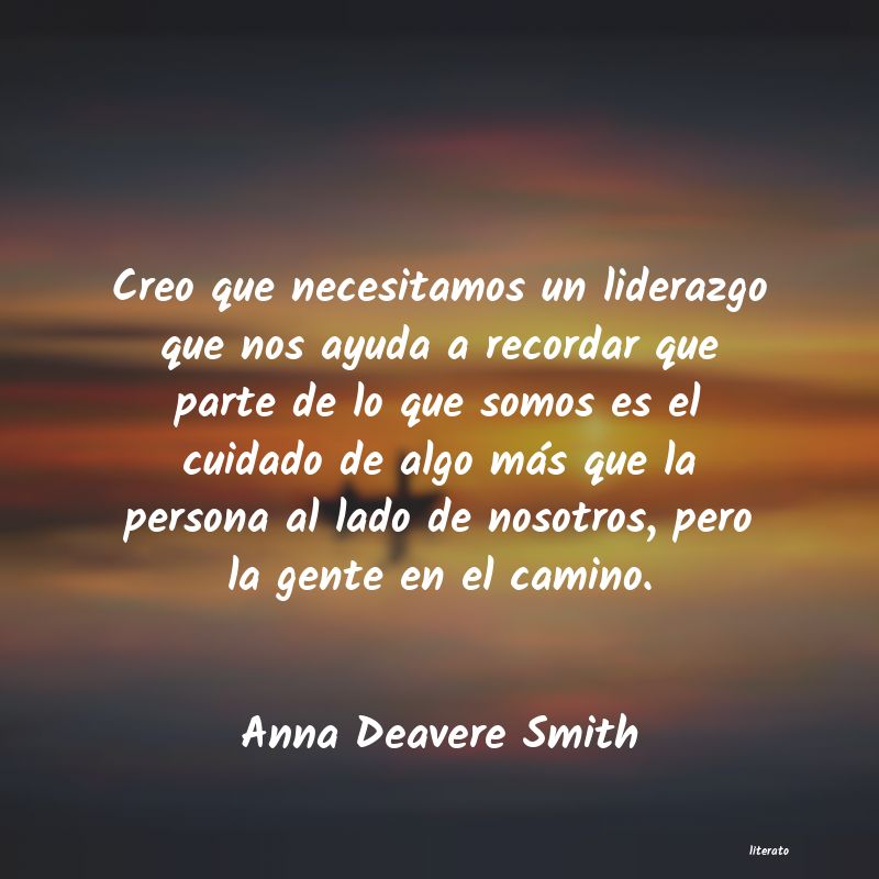 frases de Anna Deavere Smith