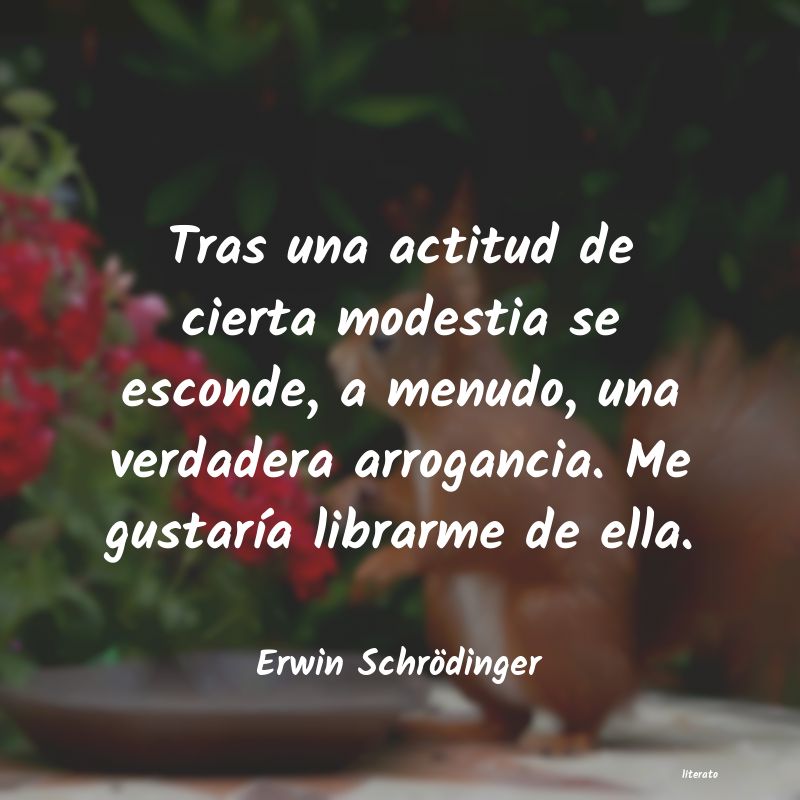 frases de Erwin Schrödinger