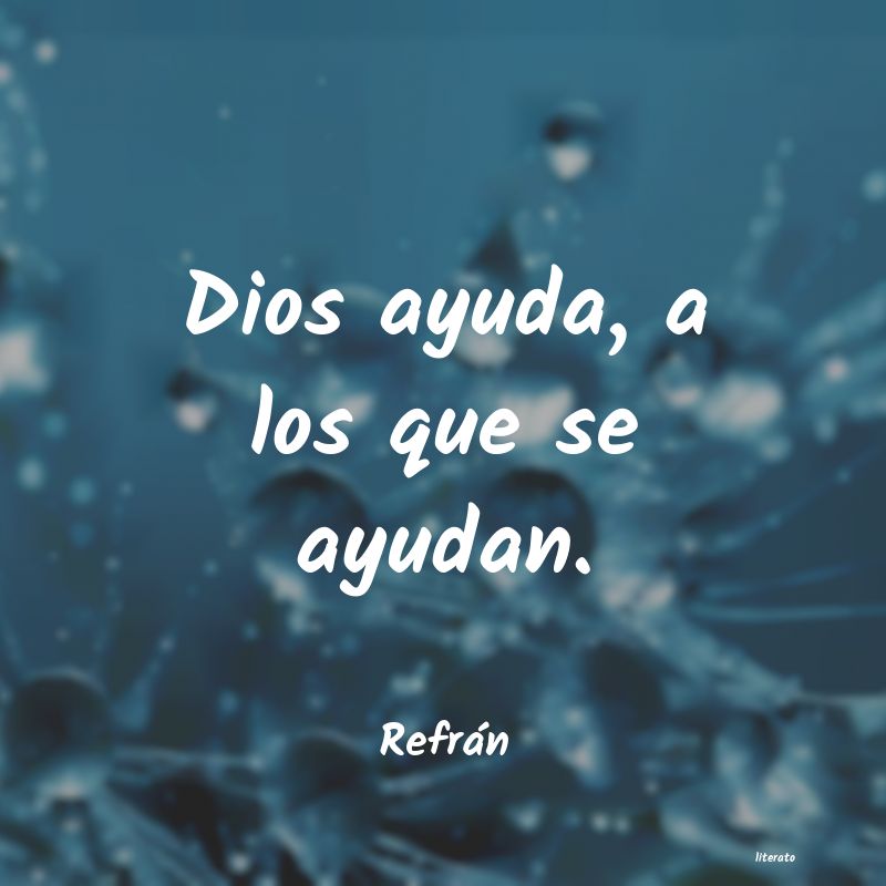 frases de Refrán