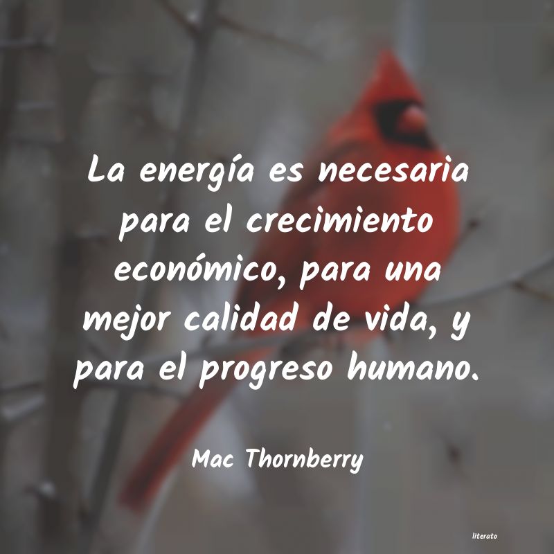 frases de Mac Thornberry