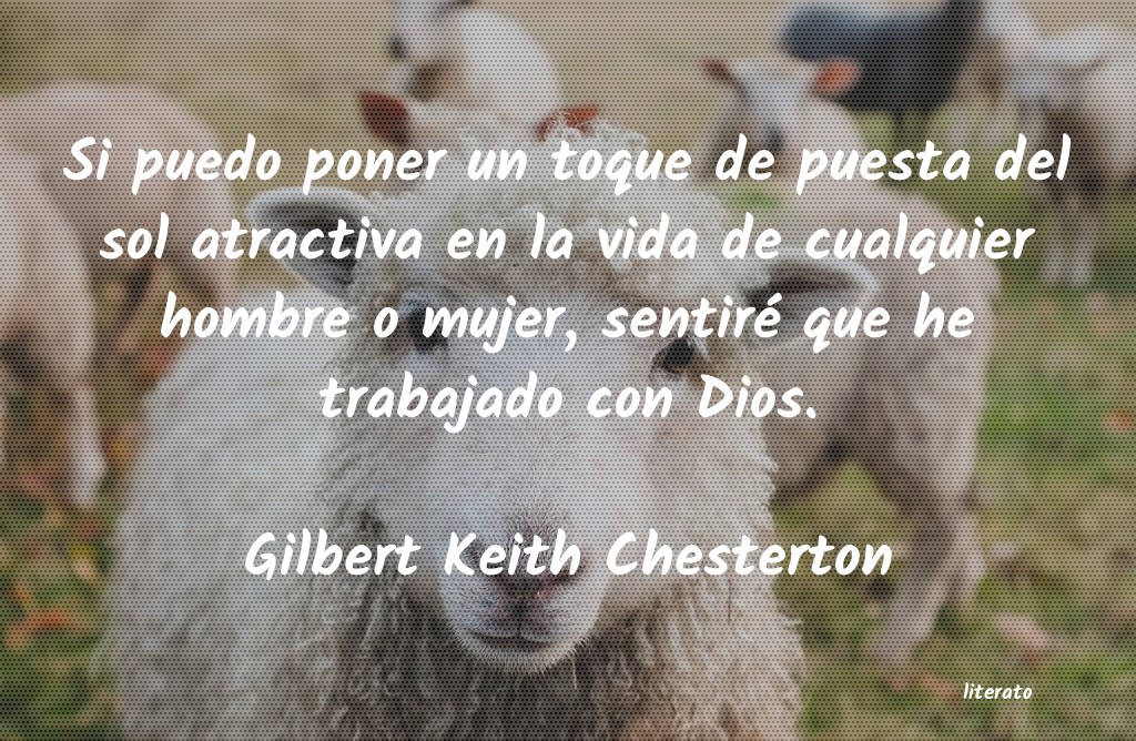 Frases de Gilbert Keith Chesterton