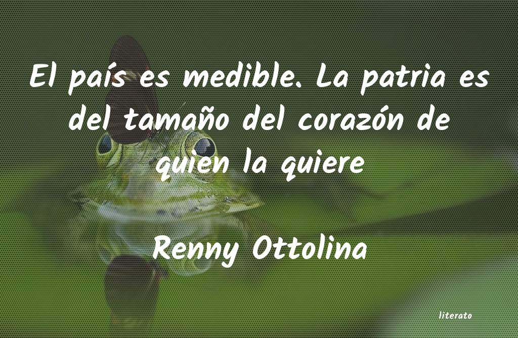 frases de Renny Ottolina