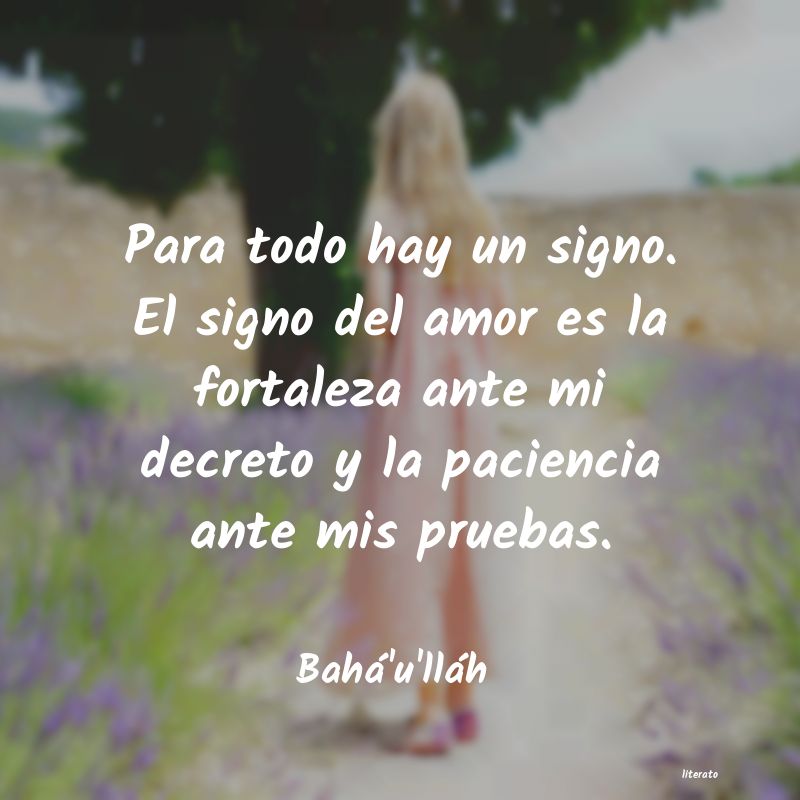 Frases de Bahá'u'lláh