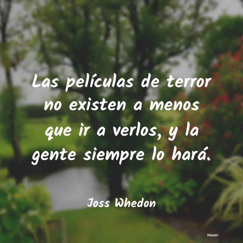 frases de Joss Whedon