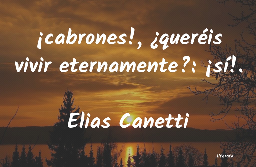 Frases de Elias Canetti