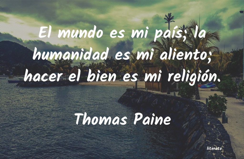 Frases de Thomas Paine